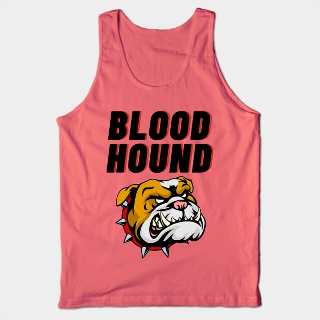 Blood Hound Tank Top by Calvin Apparels